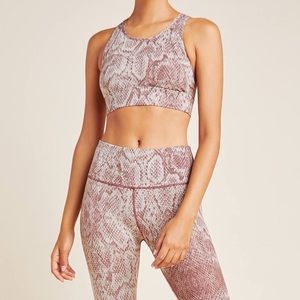 Snake Print Sports Bra